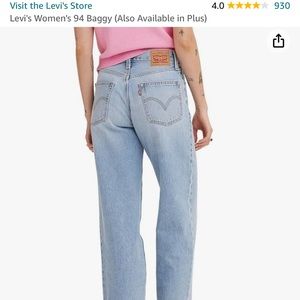 Levi’s Baggy 94 (size 29) like new.